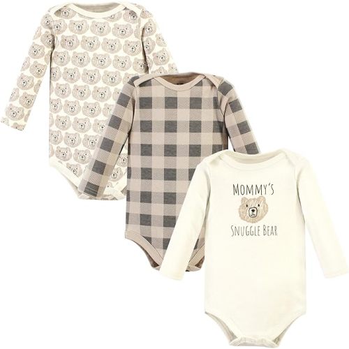 Hudson Baby Unisex Baby Cotton Bodysuits
