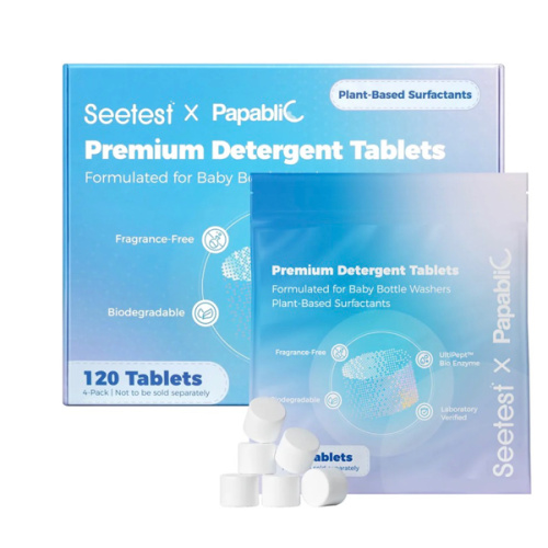 Papablic Upgraded Detergent Soap Tablets, 120 Count