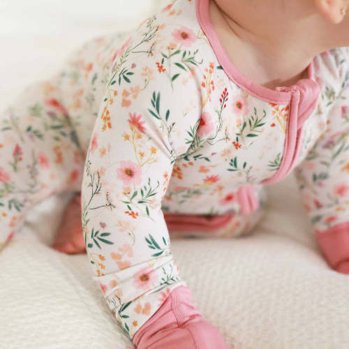 Winnie's Wildflowers Convertible Zip Romper