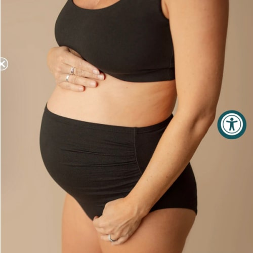Maternity High Waist Briefs - 95% Organic Cotton – Q for Quinn