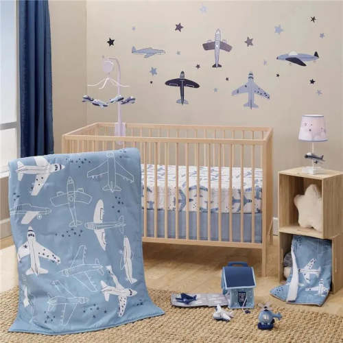 Bedtime Originals - Little Aviator 3-Piece Bedding Set