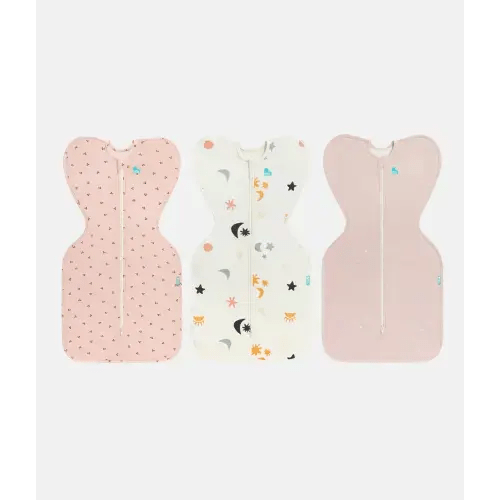 Swaddle Up Starter Bundle 1.0 TOG | Blush Cherries | Buff Lunar | Pink Twinkle