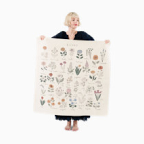 Gathre Easy Clean High Chair & Play Mat - Fleurs