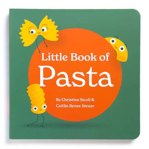 Little Book of Pasta | Classic Board Book for Baby & Toddler – Chunky Deli