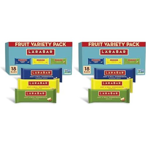 Larabar Fruit and Nut Bars Variety Pack, Gluten Free and Vegan, 28.8 oz, 18 Ct (Pack of 2)