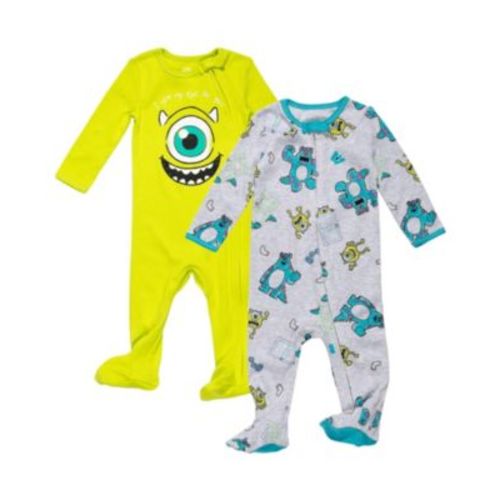 Baby Boys Disney Winnie the Pooh Lion King Pixar Toy Story 2 Pack Sleep N' Play Coveralls Newborn to