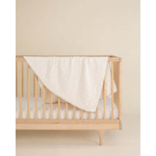 Soft, Heirloom Lace Baby Blanket | Organic Cotton Gauze | Willaby – willaby