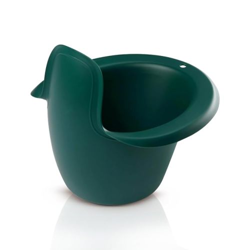 Baby Potty for Elimination Communication (Forest Green), Diaper-Free Training, Baby Potty Toilet, Portable Potty for Boys & Girls up to 1 Year, Baby Accessory, Made in Germany.