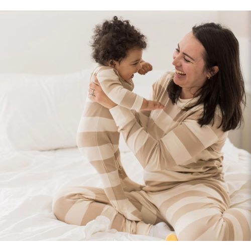 Burt’s Bees Baby Mommy & Me Matching Pajama Set, Organic Cotton, 2-Piece