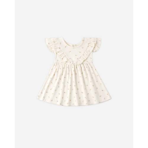 Sleeveless Ruffle V Dress Petit Fleur