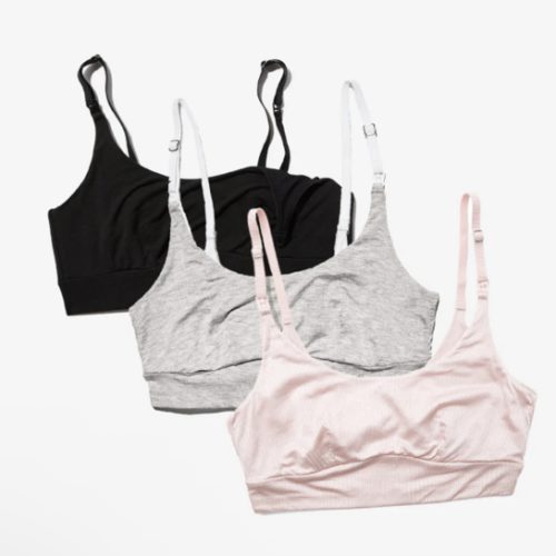 Everything Bra 3-Pack | Soft, Stretchy Maternity & Nursing Bras by Bodily