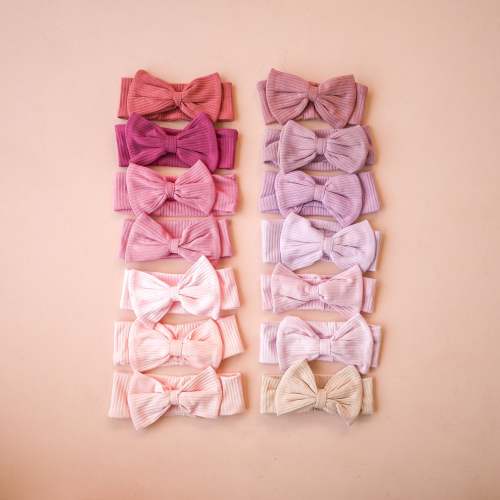 Cozy Stretchy Bow Headband – La Sienna Couture