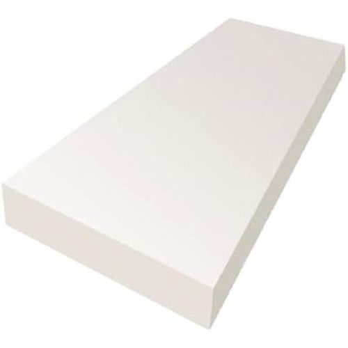 FoamRush 1 inch Crib Size High Density Upholstery Foam Mattress Topper- 1" x 25" x 52