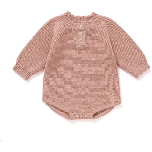 Avibae Cotton Baby Sweater, Long-Sleeve Knit Outfits for Newborns, Warm Infant Fall Winter Clothes
