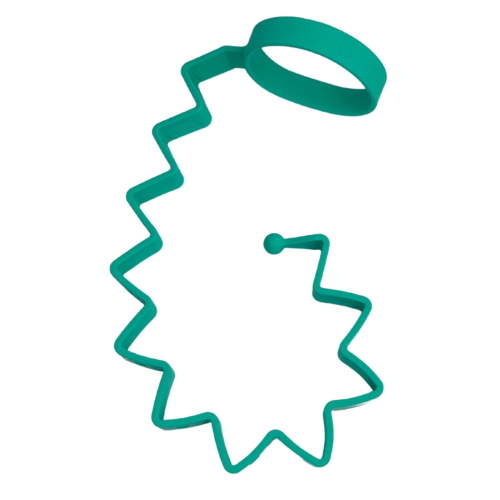 Busy Baby Food-Grade Silicone, BPA-Free Sippy Cup and Bottle Bungee Strap, Spearmint