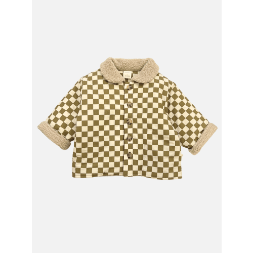 EMERY COCO CHECKERBOARD COAT