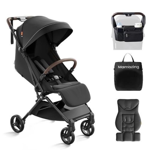 Mamazing Ultra Air Lightweight Baby Travel Stroller with Carbon Fiber Frame