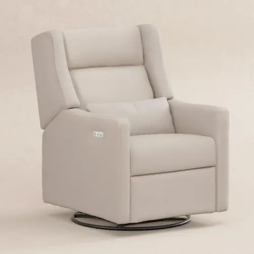 Babyletto Kiwi Plus Power Nursery Recliner Glider - Adjustable Headrest – Project Nursery