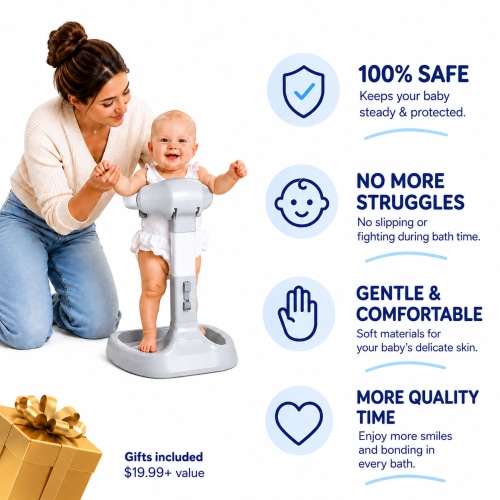 Baby Standing Bath Support Rack™