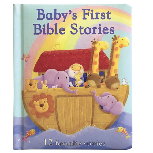 Baby's First Bible Stories Padded Board Book - Gift for Easter, Christmas, Communions, Newborns, Birthdays, Beginner Bible