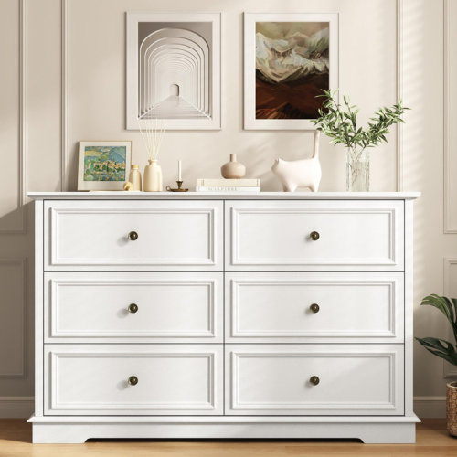 Lark Manor™ 6 Drawer 47.2" W Double Dresser & Reviews | Wayfair