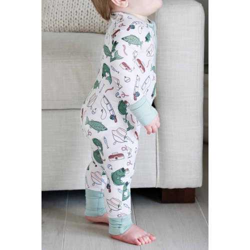 Convertible Zip Romper in Off the Hook | Caden Lane
