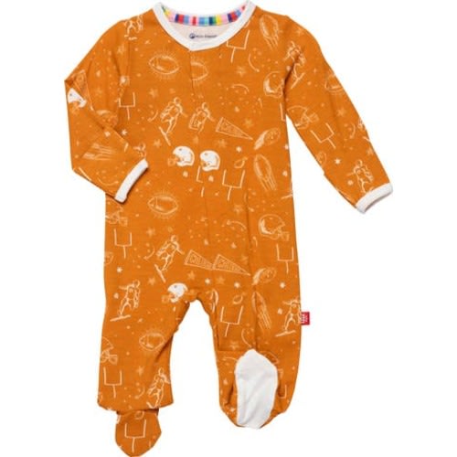 Magnetic Me Game Day Long Sleeve Magnetic Footie | Nordstromrack