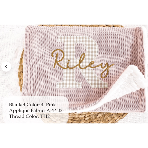 Neutral baby custom blanket with name, sherpa baby embroidered nursery blanket, baby keepsake, baby shower gifts, welcome baby gifts