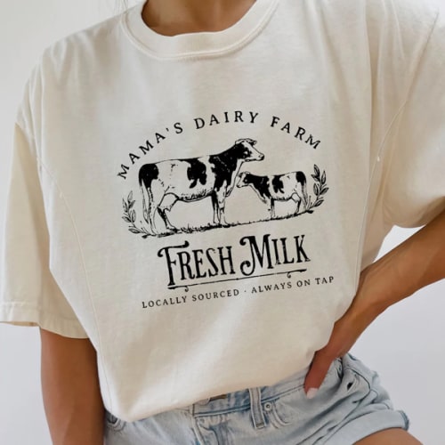 Mama's Dairy Farm Breastfeeding T-Shirt – Giftifymama