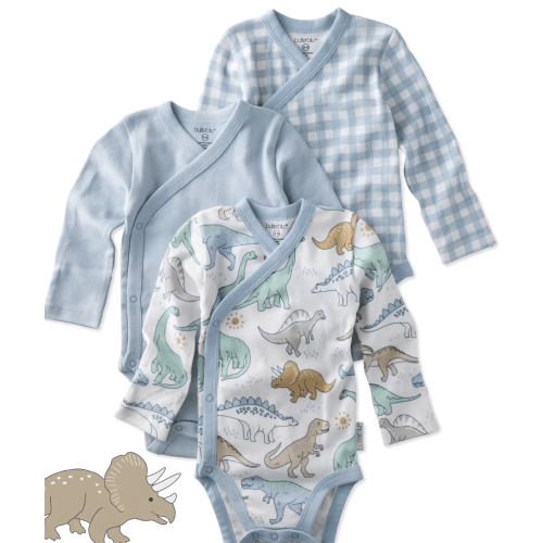 STERLING 3-Pack Side Snap Bodysuit