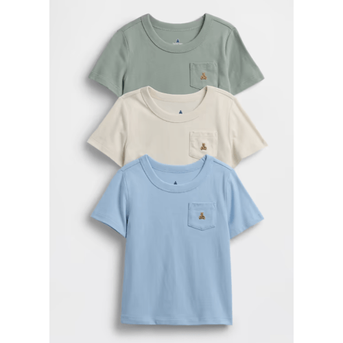 Baby & Toddler Mix & Match Pocket T-Shirt (3-Pack)