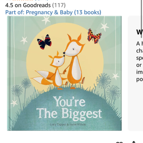 You're The Biggest: Keepsake Gift Book Celebrating Becoming a Big Brother or Sister