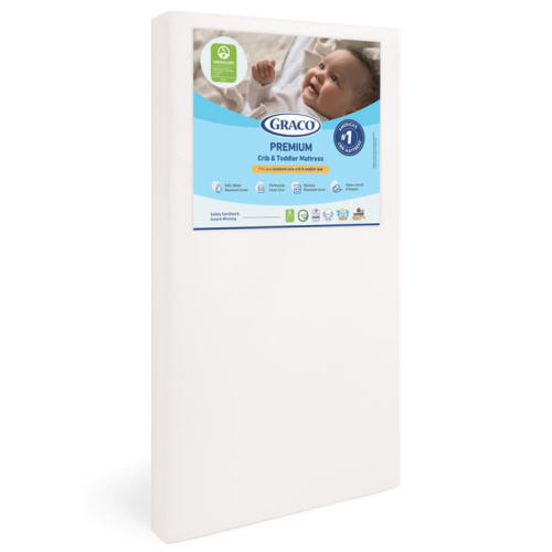 Premium Crib and Toddler Bed Mattress