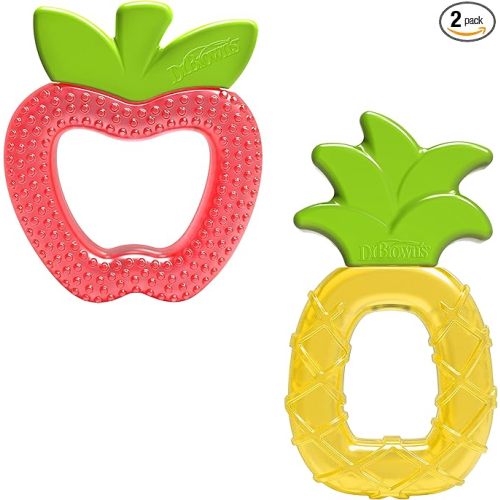 Dr. Brown's® AquaCool Water-Filled Teether Apple and Pineapple