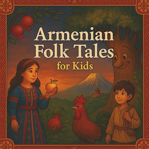 Armenian Folk Tales for Kids: 8 Magical Stories of Courage, Kindness, and Cleverness Inspired by Armenian Heritage: Folk Tales That Teach Life Lessons Through Armenian Legends Paperback – Large Print, June 27, 2025
