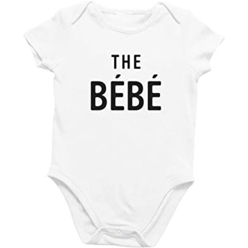 Printique Organic GOTS Certified Baby Onesie Unisex Bodysuit 0-18 months - Little Boss | The Bebe