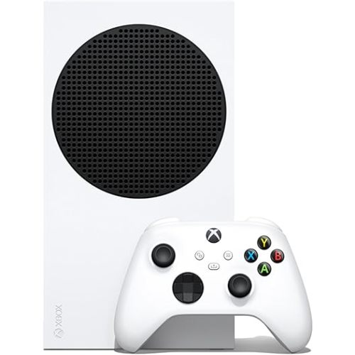 Xbox Series S - All Digital Gaming Console - 512GB SSD - Includes Xbox Wireless Controller - 120FPS - Robot White
