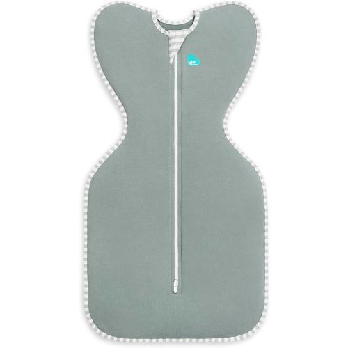 Love to Dream Swaddle UP, Baby Sleep Sack, Self-Soothing Swaddles for Newborns, Improves Sleep, Snug Fit Helps Calm Startle Reflex, New Born Essentials for Baby, 1.0 TOG, 5-8.5 lbs, Deep Olive