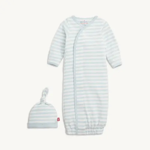Magnetic Gown & Hat Set – Newborn - 3 months