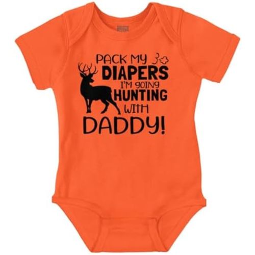 Brisco Brands Future Outdoor Buddy Fishing Hunting Baby Romper Boys or Girls