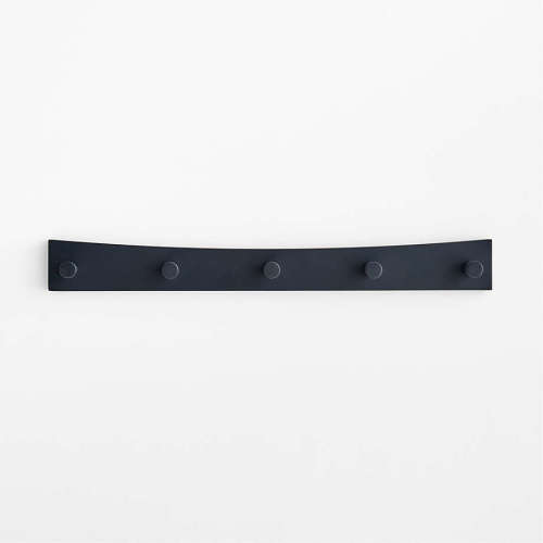 Hampshire Navy Blue Wood Kids Wall Hooks