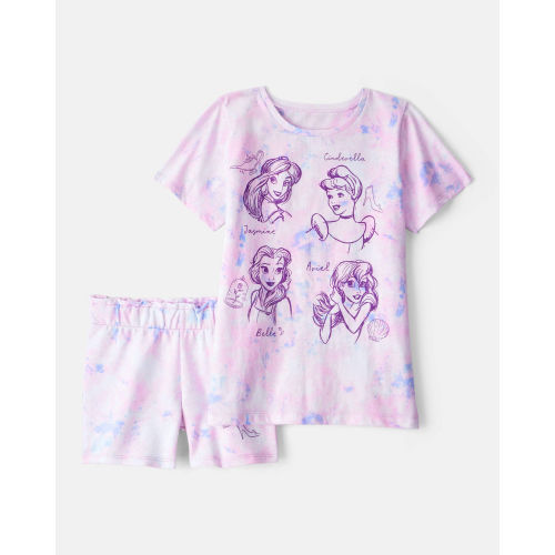 Girls 2-Piece Disney Princess Pajamas (XS)