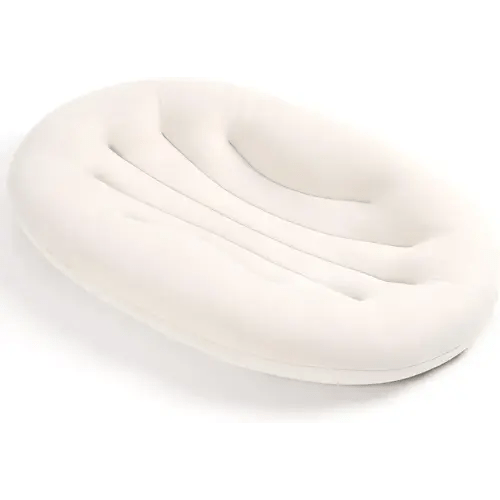 Baby Lounger for Newborn: Portable & Lightweight Pillow for Tummy Time Playtime & Diaper Changes - Skin-Friendly & Breathable for 0-12 Month Supervised Use