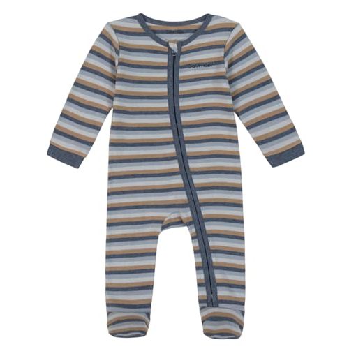 Calvin Klein baby-boys Footed Coverall