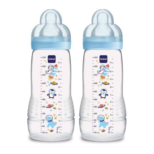 MAM 11 fl oz Easy Active Baby Bottle - Boy - 2pk
