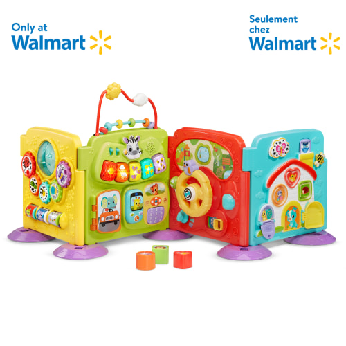 VTech Baby 4-in-1 Steps & Stages Activity Center With Movable Panels - Walmart Exclusive - English Version - Walmart.ca