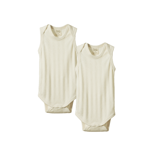 2 Pack Derby Singlet Bodysuits