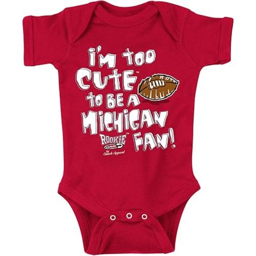 Smack Apparel Ohio State Fans. Too Cute Red Onesie (NB-18M) and Toddler Tee (2T-4T)