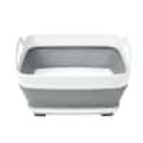 SIMPLIFY 12.6 in. x 12 in. x 7 in. Self Draining Collapsible Wash Basin for Sinks 27032