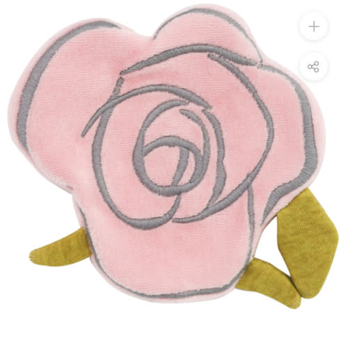 Scrunchie Flower Rose with Crinkle